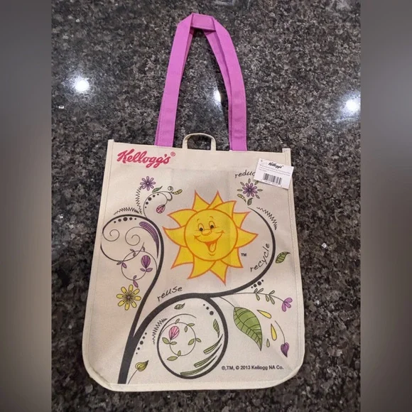 Kellogg’s 2013 Reusable Grocery Tote Bags Set of 4 Cereal Mascot Collection - Picture 8 of 14